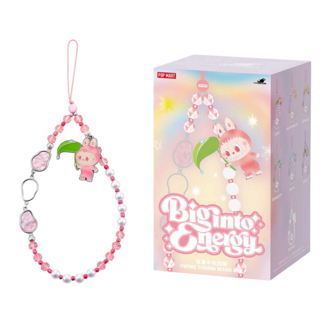 POP MART LABUBU THE MONSTERS BIG INTO ENERGY SÜRPRİZ KUTU TELEFON ASKISI