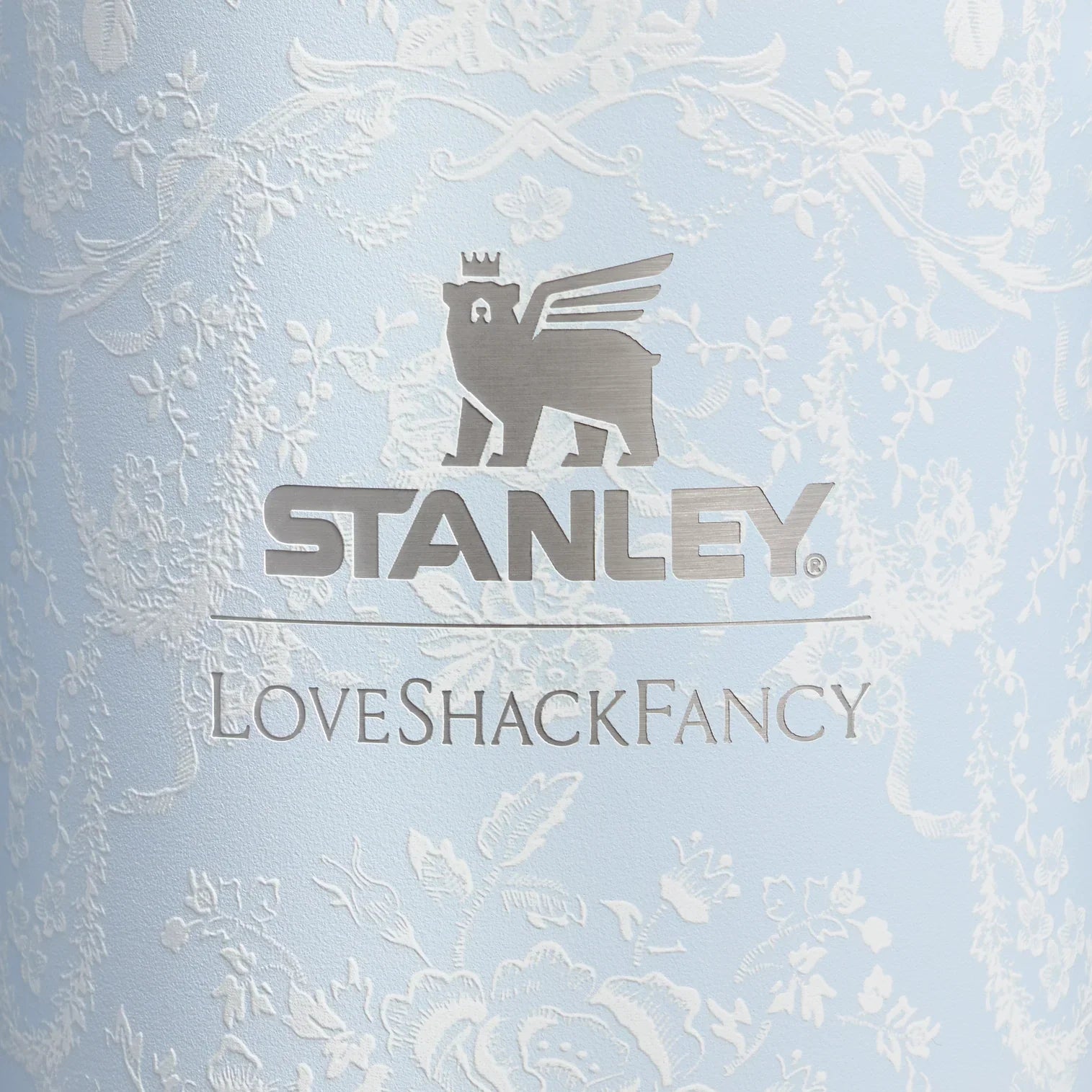 STANLEY THE QUENCHER "LOVESHACKFANCY" KOLEKSİYONU | 1.18L - Alpine Blue