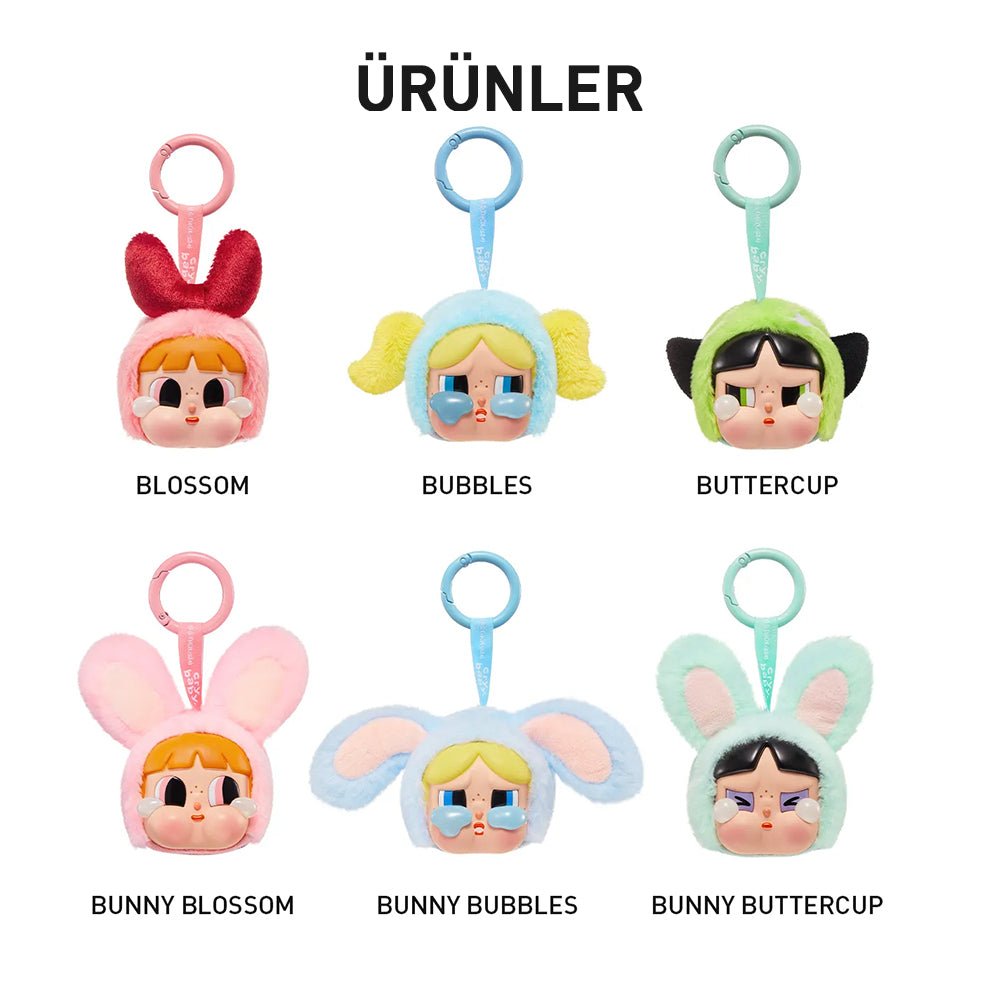 POP MART CRYBABY POWERPUFF GIRLS SÜRPRİZ KUTU SERİSİ - Termos Türkiye - Figüran