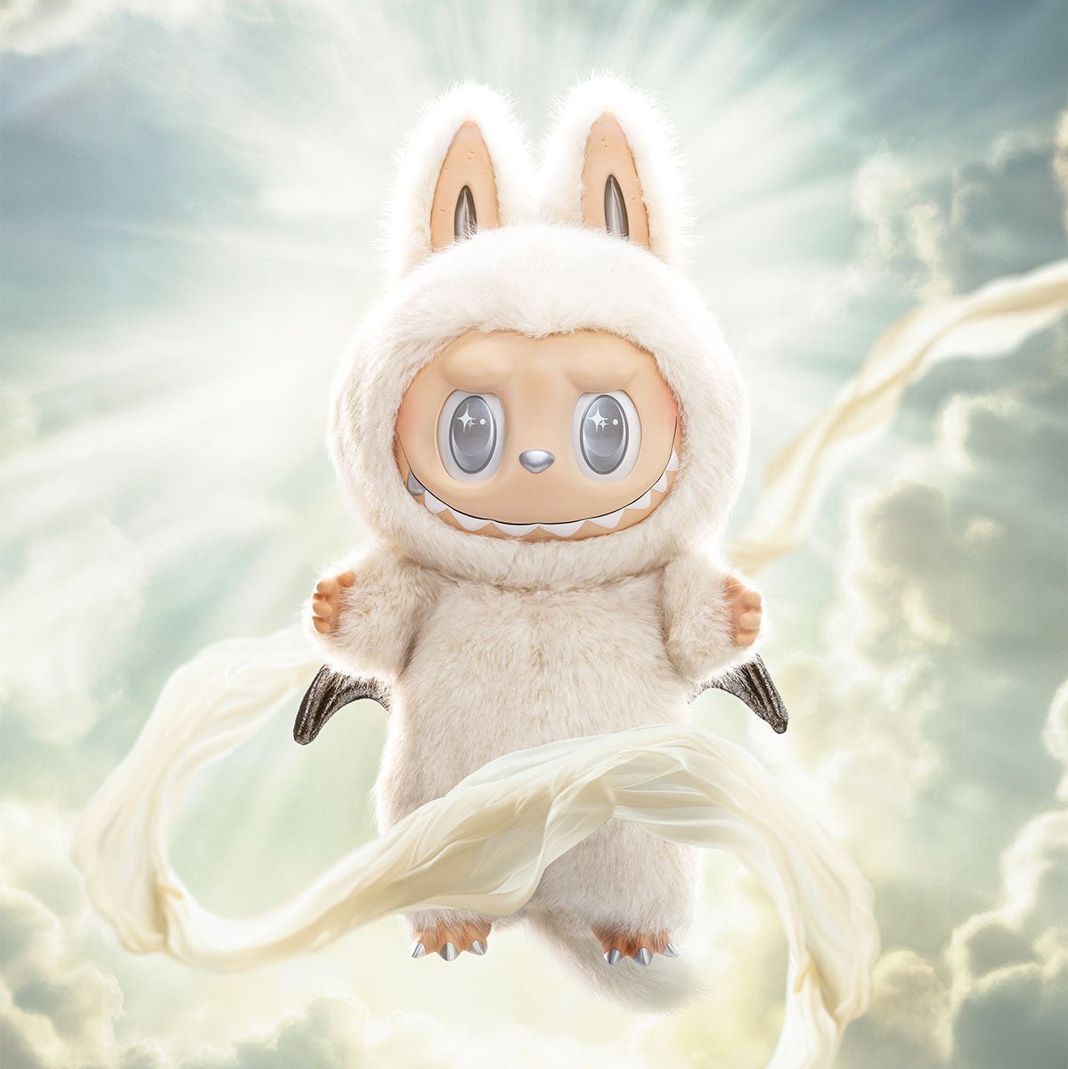 POP MART LABUBU THE MONSTERS ANGEL IN CLOUDS PELUŞ BEBEK - Termos Türkiye -
