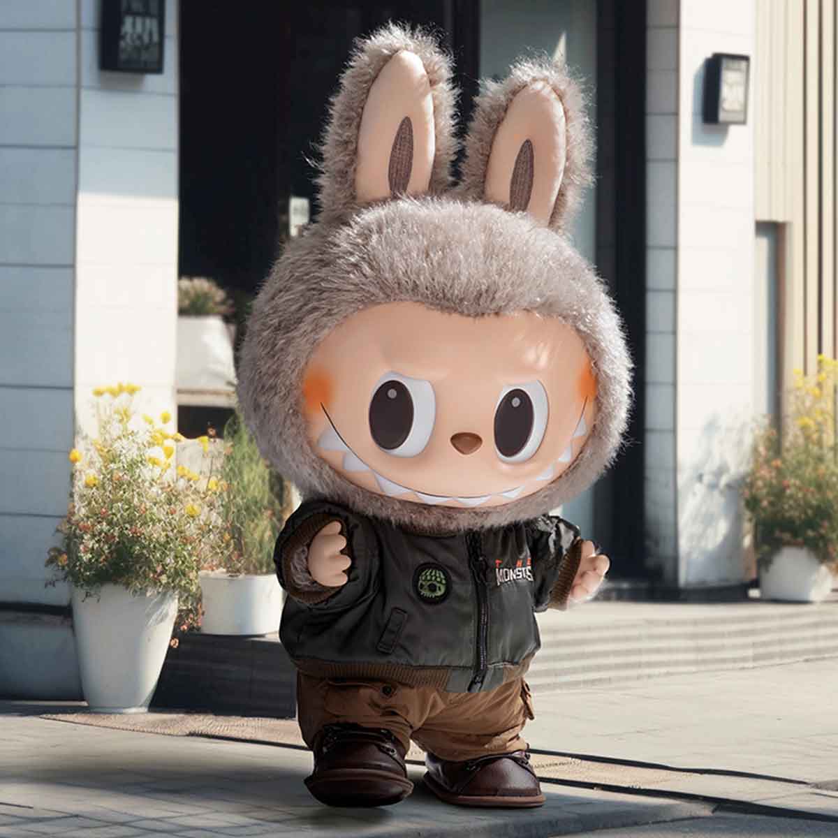 POP MART LABUBU THE MONSTERS JUMP FOR JOY PELUŞ BEBEK - Termos Türkiye -