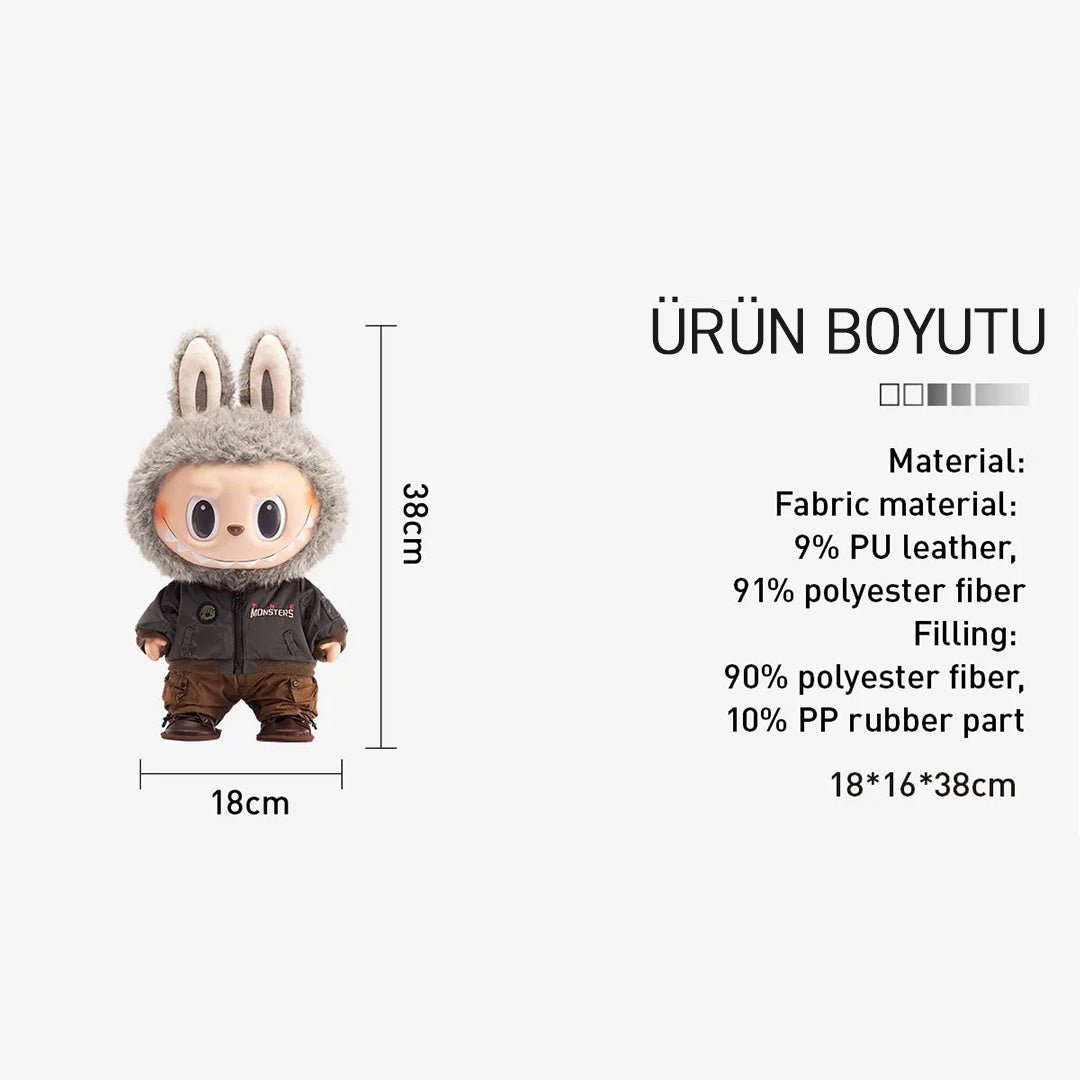 POP MART LABUBU THE MONSTERS JUMP FOR JOY PELUŞ BEBEK - Termos Türkiye -