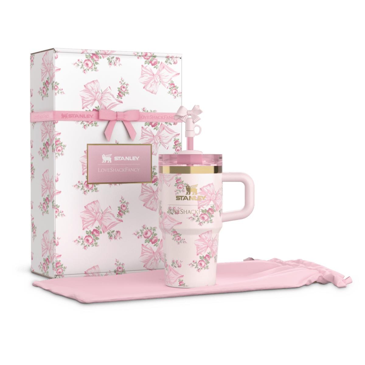 STANLEY THE QUENCHER "LOVESHACKFANCY" KOLEKSİYONU | 0.6L - Termos Türkiye - Termos