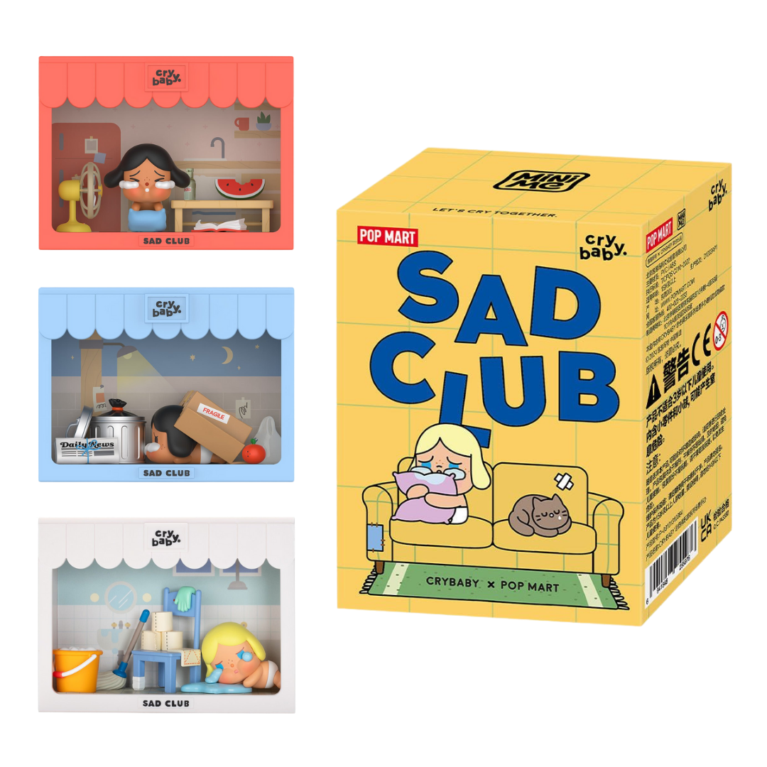 POP MART CRYAGAIN SAD CLUB SÜRPRİZ KUTU SERİSİ