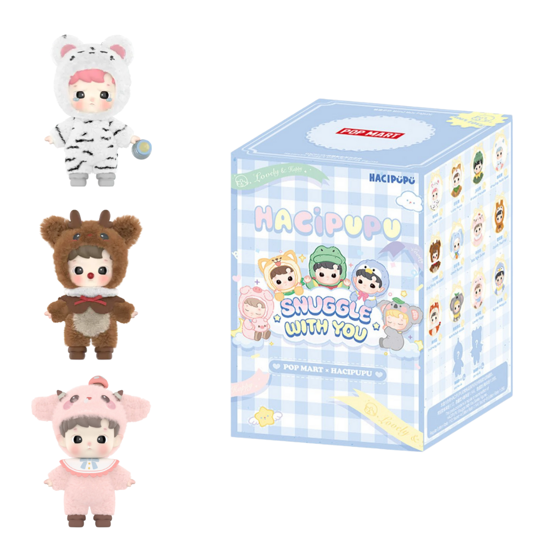 POP MART HACIPUPU SNUGGLE WITH YOU SÜRPRİZ KUTU SERİSİ