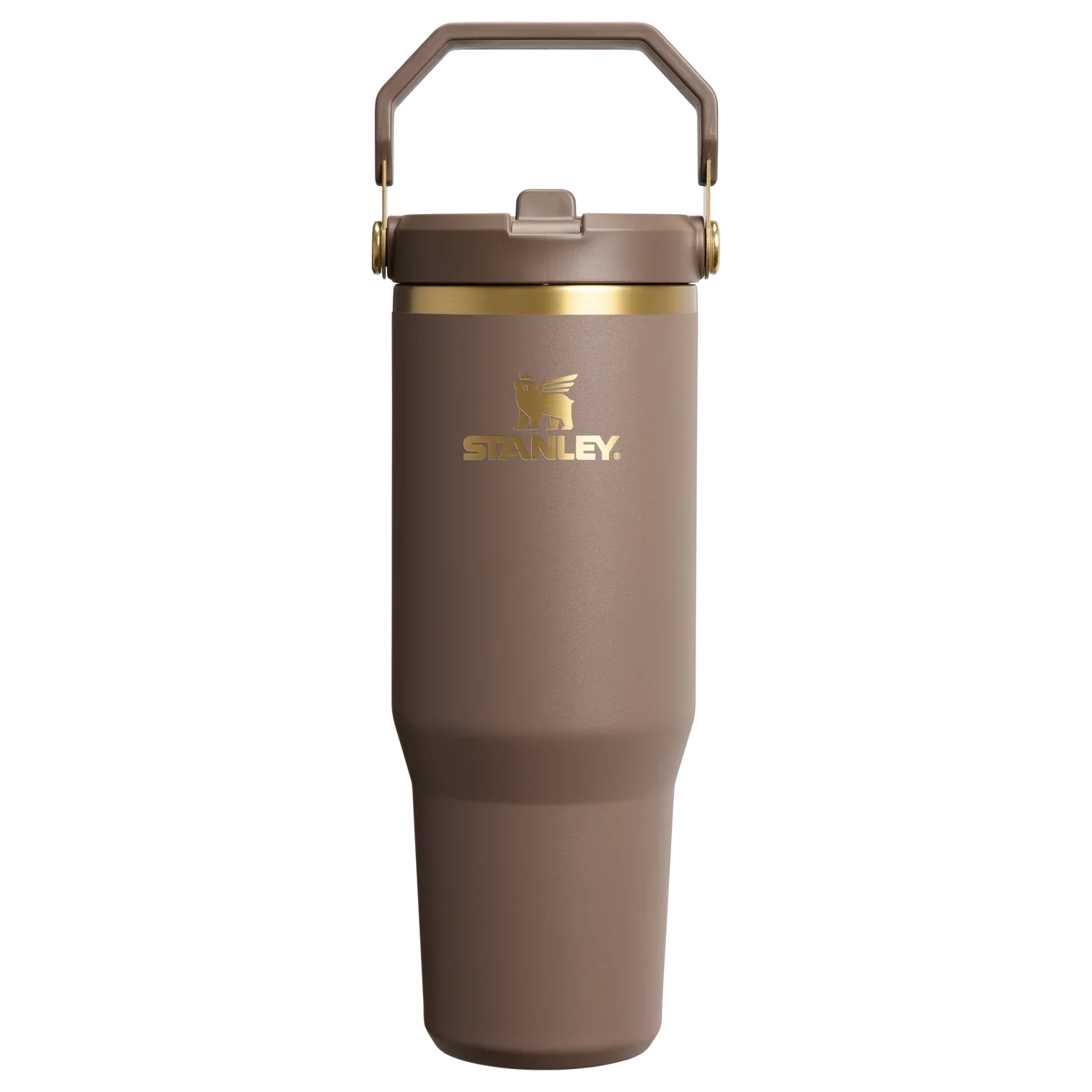 STANLEY THE ICEFLOW FLIP STRAW TERMOS 0.8L - Espresso Gold