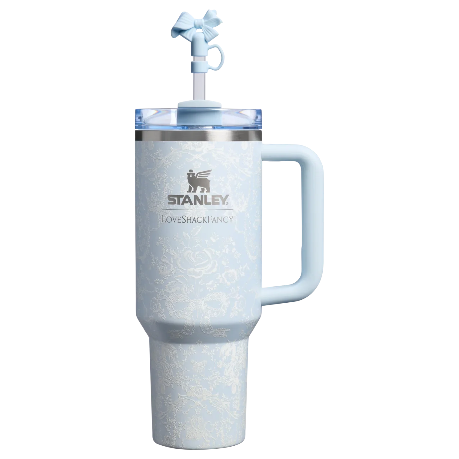 STANLEY THE QUENCHER "LOVESHACKFANCY" KOLEKSİYONU | 1.18L - Alpine Blue